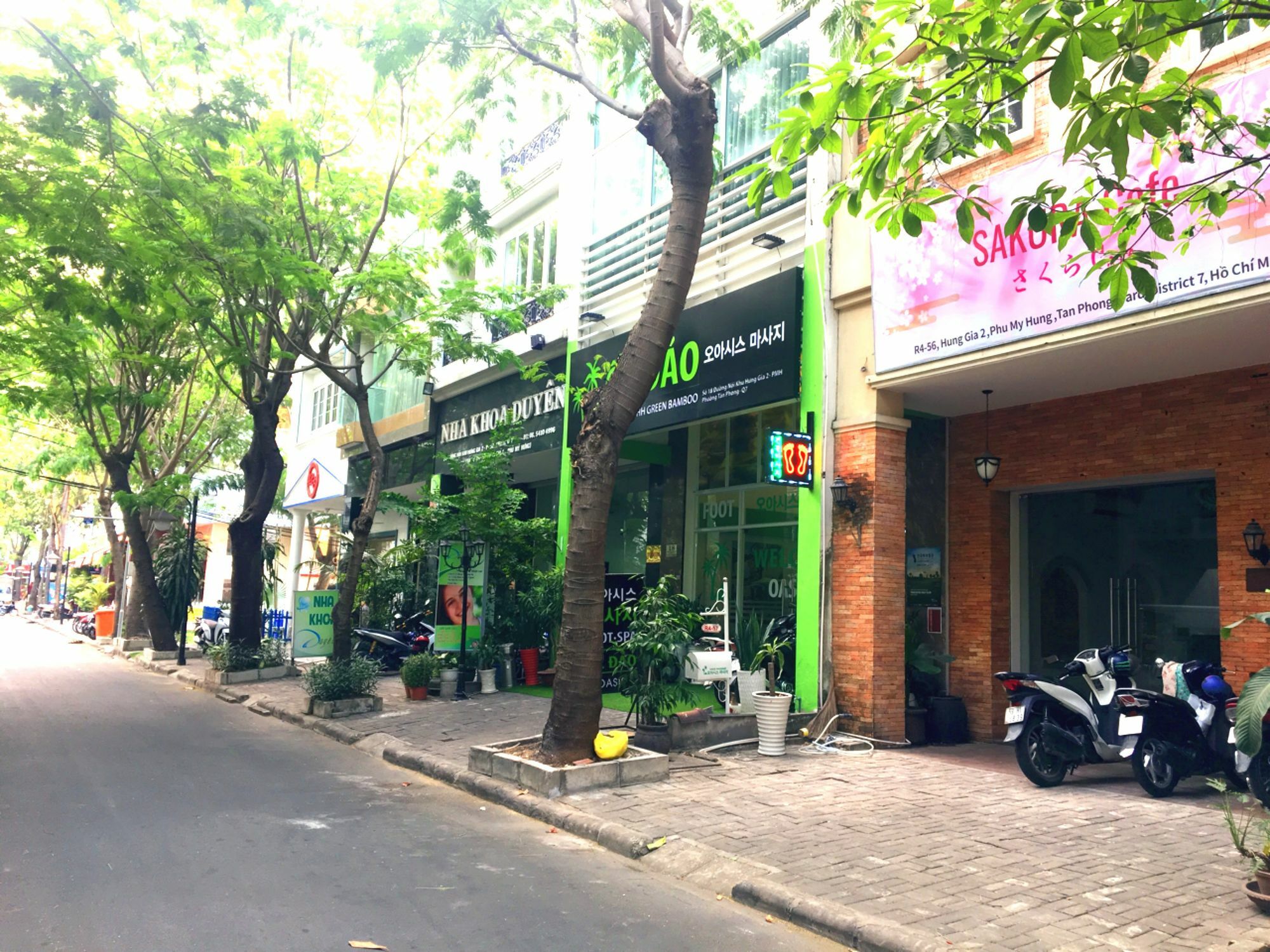 호치민 Sakura Cafe 아파트 외부 사진